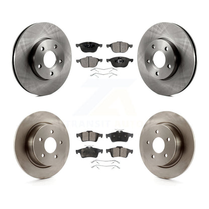 Kit de rotors de frein à disque avant et arrière et plaquettes en céramique pour Ford C-Max K8T-100971