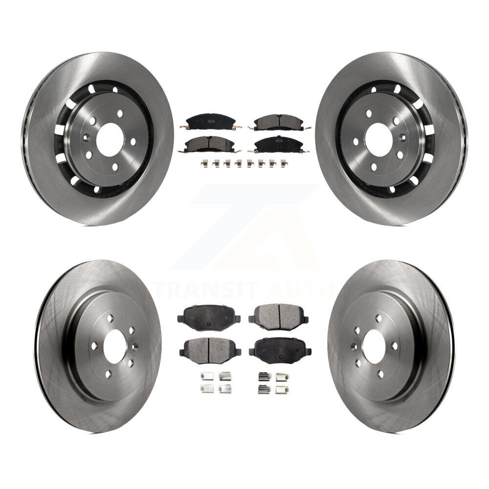Kit de plaquettes en céramique pour Rotor de frein avant et arrière, pour Ford Explorer Police Interceptor Fle