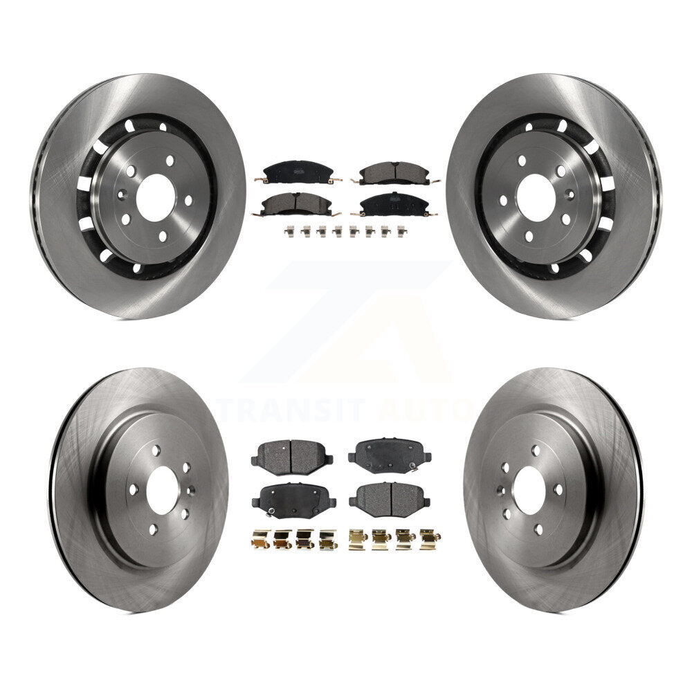 Kit de plaquettes de frein en céramique, Rotors avant et arrière, pour Ford Explorer Flex Taurus Police MK