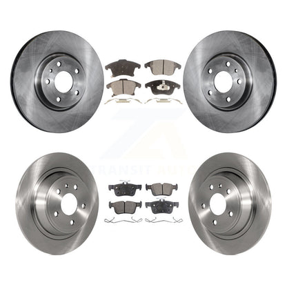 Kit de rotors de frein à disque avant et arrière et plaquettes en céramique, pour Ford Fusion Lincoln MKZ