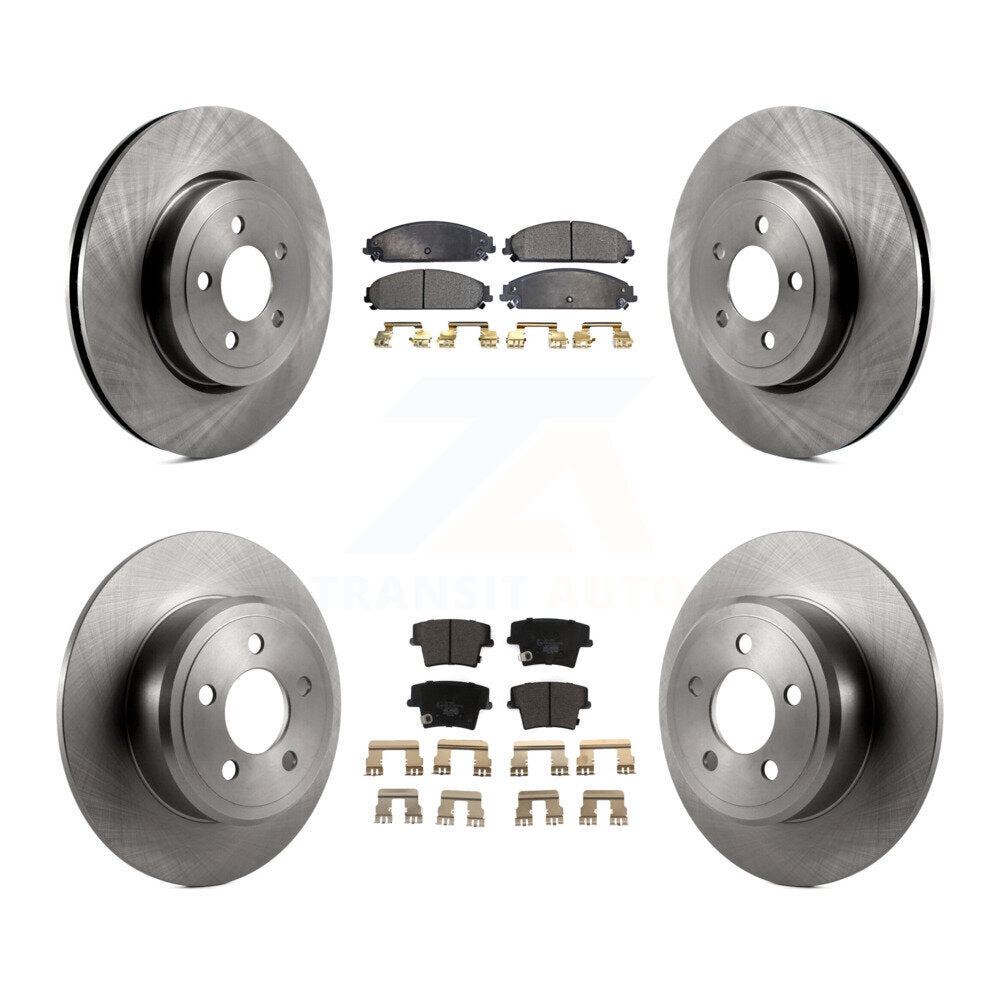 Kit de plaquettes de frein en céramique pour Rotors avant et arrière, pour Chrysler 300 AWD 2005 – 2006 avec 3.5