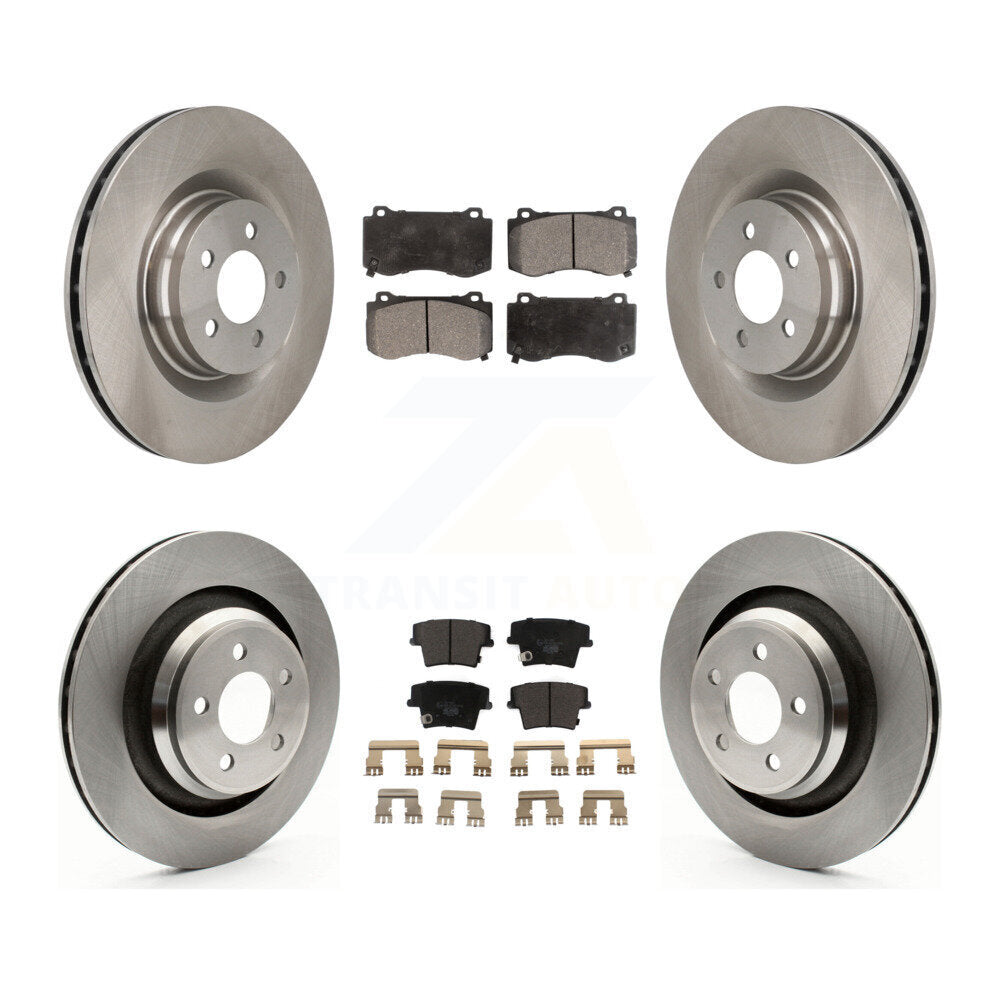 Kit de plaquettes en céramique pour Rotor de frein avant et arrière, pour Dodge Charger R T Scat Pack avec 6.4