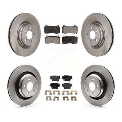 Kit de plaquettes en céramique pour Rotor de frein avant et arrière, pour Dodge Charger R T Scat Pack avec 6.4