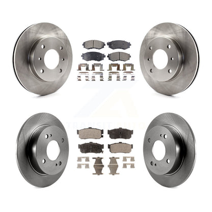 Kit de rotors de frein à disque avant et arrière et plaquettes en céramique pour Nissan Sentra INFINITI G2