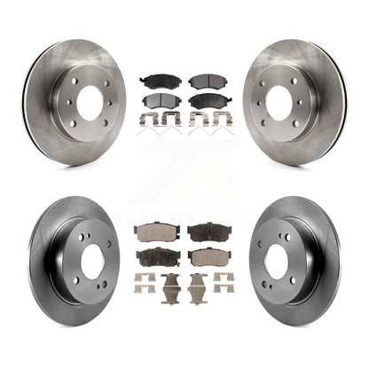 Kit de rotors de frein à disque avant et arrière et plaquettes en céramique pour INFINITI G20 K8T-101074
