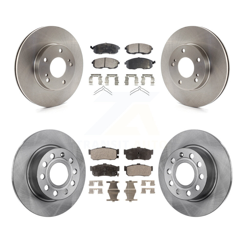 Kit de rotors de frein à disque avant et arrière et plaquettes en céramique pour Nissan Maxima INFINITI I3