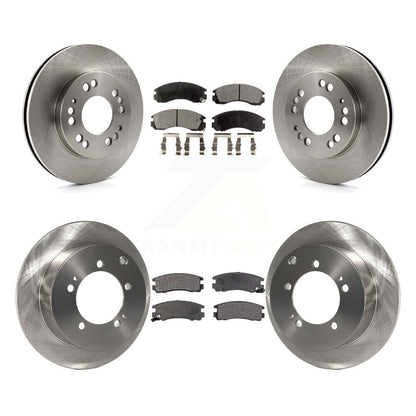 Kit de rotors de frein à disque avant et arrière et plaquettes en céramique pour Eagle Talon AWD 1998