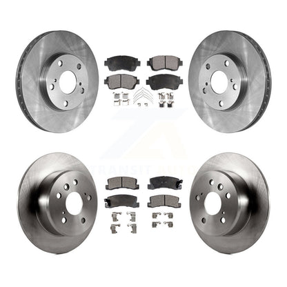 Kit de rotors de frein à disque avant et arrière et plaquettes en céramique, pour Toyota Camry Lexus ES300