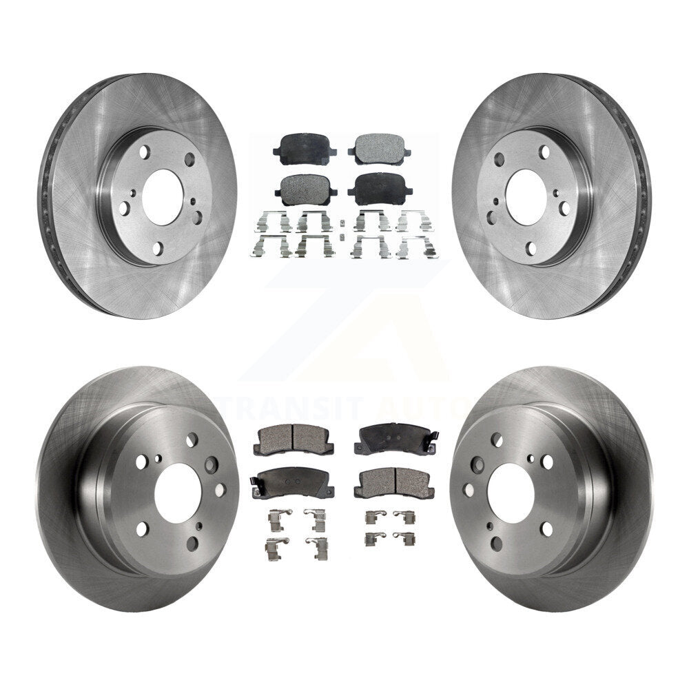 Kit de plaquettes de frein en céramique, Rotors de frein à disque avant et arrière, pour Toyota Camry Solara Lexus ES30