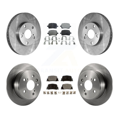 Kit de rotors de frein à disque avant et arrière et plaquettes en céramique, pour Toyota Camry Lexus ES300
