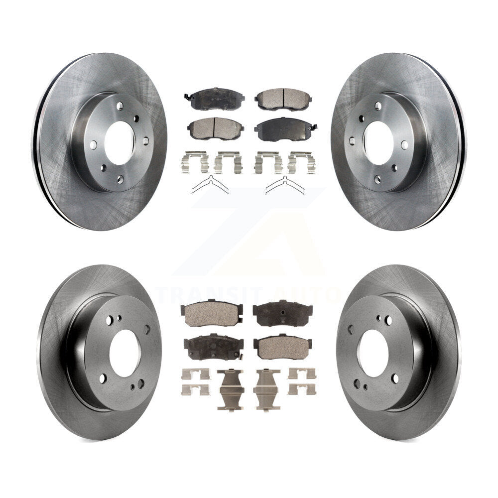 Kit de rotor de frein avant et arrière et plaquettes en céramique, pour Nissan Altima Sentra INFINITI G2