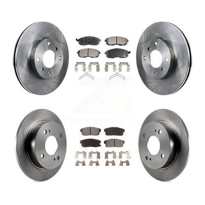 Kit de rotors de frein à disque avant et arrière et plaquettes en céramique pour Nissan Sentra INFINITI G2