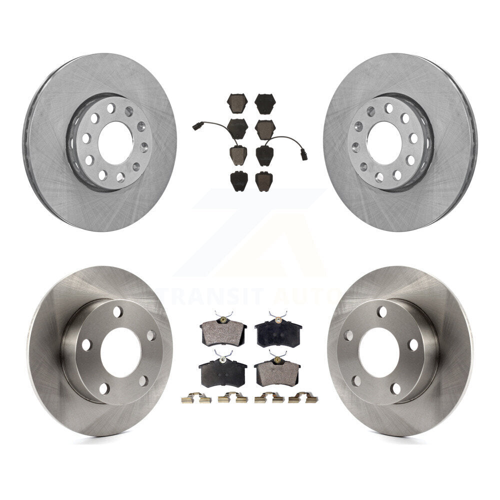 Kit de plaquettes de frein en céramique, Rotors avant et arrière, pour Volkswagen Passat AWD 2002 avec 2.8