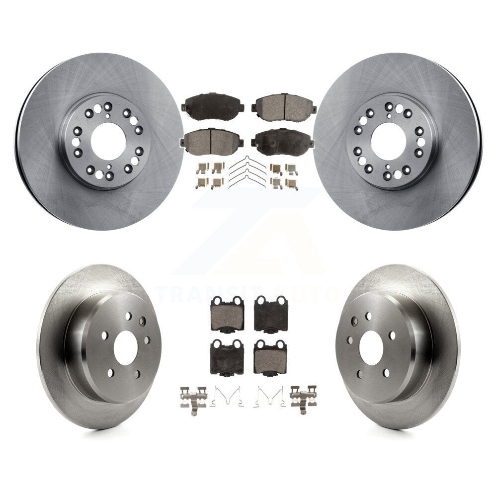 Kit de rotor de frein avant et arrière et plaquettes en céramique, pour Lexus SC430 IS300 GS300 GS400 GS43