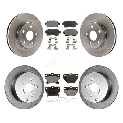 Kit de rotors de frein à disque avant et arrière et plaquettes en céramique pour Toyota Celica GT 2000