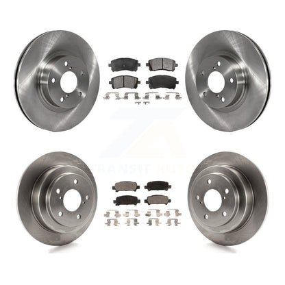 Kit de rotors de frein à disque avant et arrière et plaquettes en céramique pour Subaru Forester Impreza