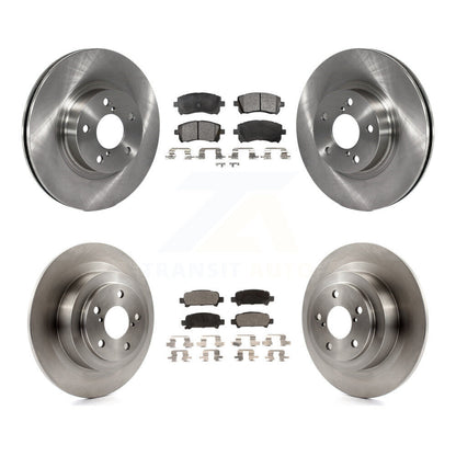 Kit de rotors de frein à disque avant et arrière et plaquettes en céramique pour Subaru Legacy Outback