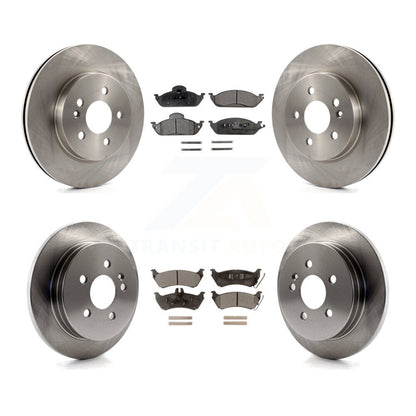 Kit de plaquettes de frein en céramique, Rotors de frein à disque avant et arrière, pour Mercedes-Benz ML320 ML350 ML43