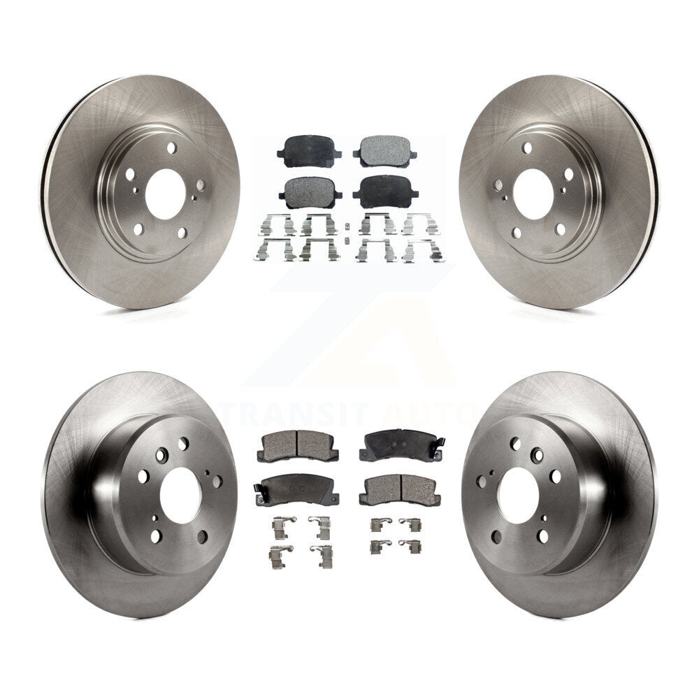 Kit de rotors de frein à disque avant et arrière et plaquettes en céramique pour Lexus RX300 FWD 1999-2001