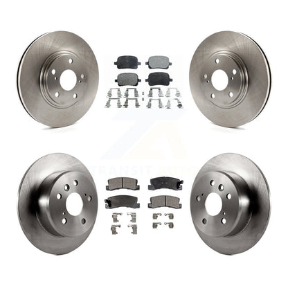 Kit de rotors de frein à disque avant et arrière et plaquettes en céramique pour Lexus RX300 FWD 1999-2001