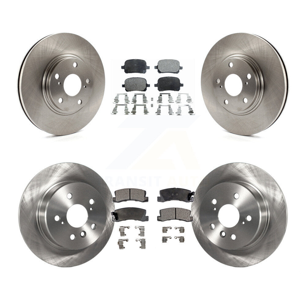 Kit de rotors de frein à disque avant et arrière et plaquettes en céramique pour Lexus RX300 AWD 1999-2001