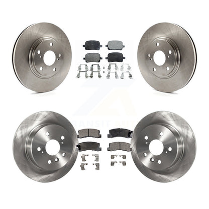 Kit de rotors de frein à disque avant et arrière et plaquettes en céramique pour Lexus RX300 AWD 1999-2001