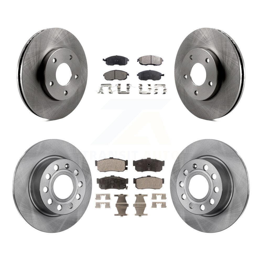 Kit de rotors de frein à disque avant et arrière et plaquettes en céramique pour Nissan Maxima INFINITI I3