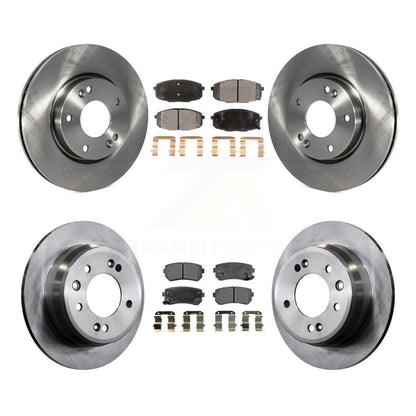 Kit de rotors de frein à disque avant et arrière et plaquettes en céramique pour Hyundai Elantra K8T-10121
