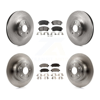 Kit de rotors de frein à disque avant et arrière et plaquettes en céramique pour Subaru Outback Legacy