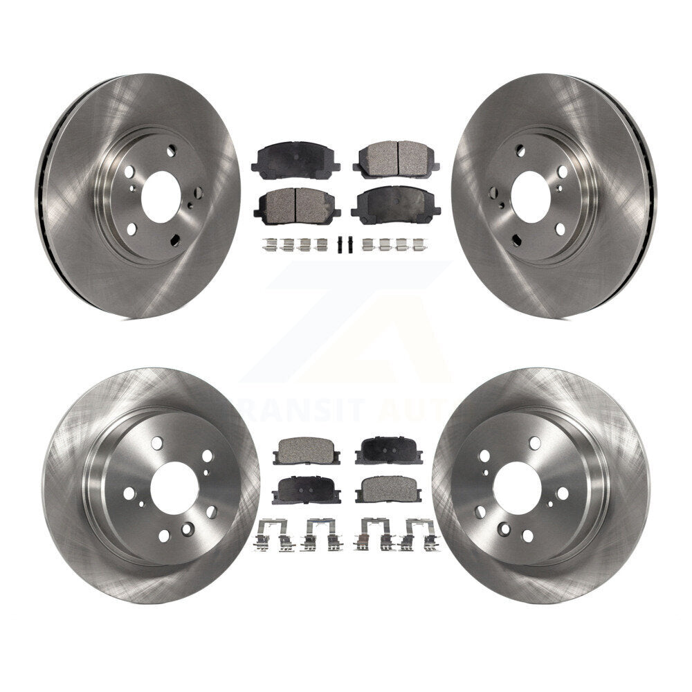 Kit de plaquettes en céramique pour rotors de frein à disque avant et arrière, pour Toyota Highlander AW 2001 – 2003