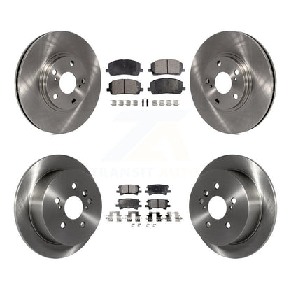 Kit de rotors de frein à disque avant et arrière et plaquettes en céramique pour Toyota Highlander