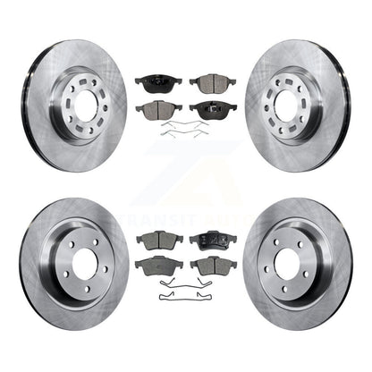 Kit de rotors de frein à disque avant et arrière et plaquettes en céramique pour Mazda 5 à 02 06 2006