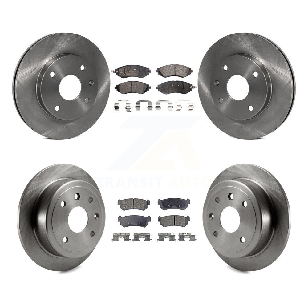 Kit de rotor de frein avant et arrière et plaquettes en céramique, pour Chevrolet Optra Suzuki Forenza Ren