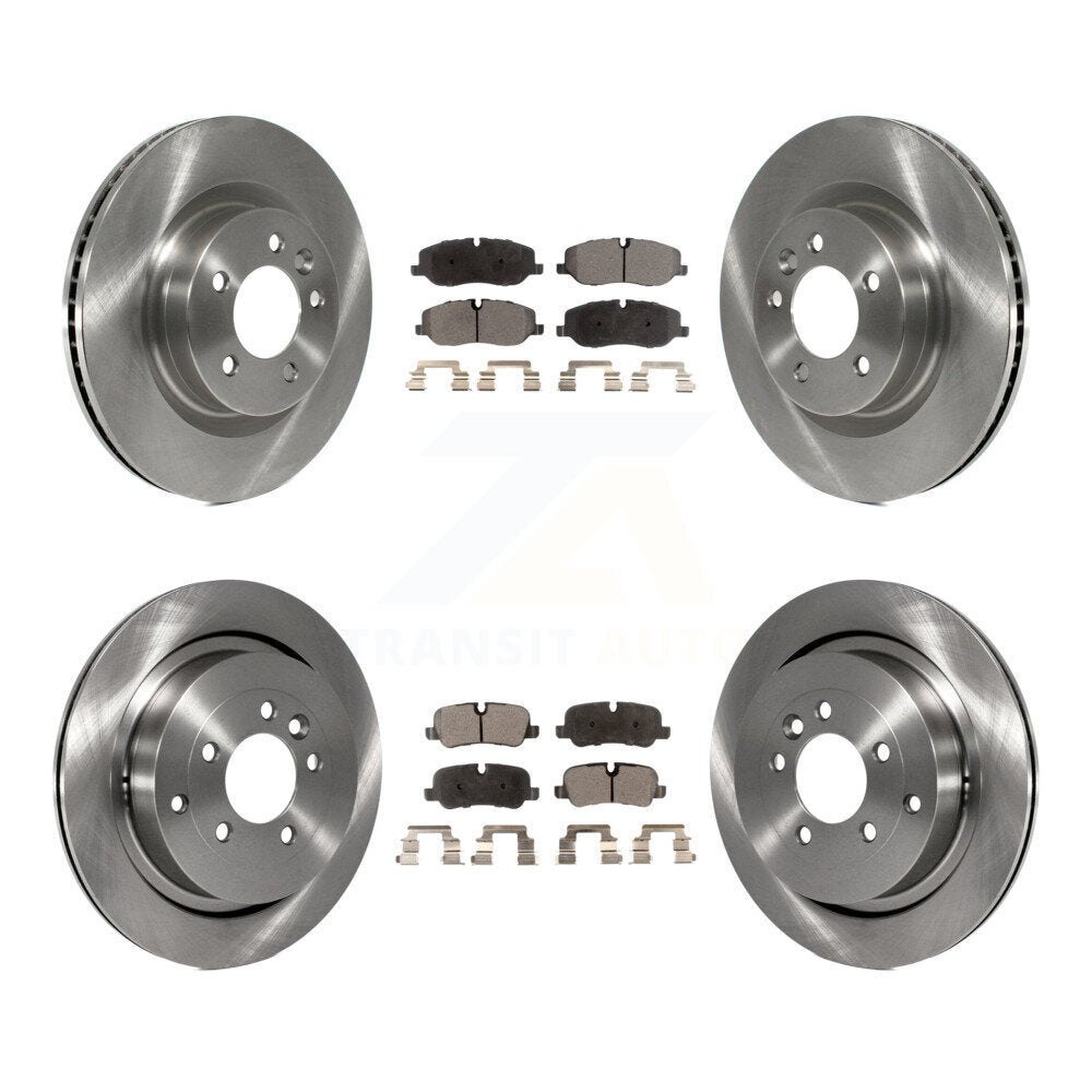 Kit de rotors de frein à disque avant et arrière et plaquettes en céramique pour Land Rover LR3 Range Spor