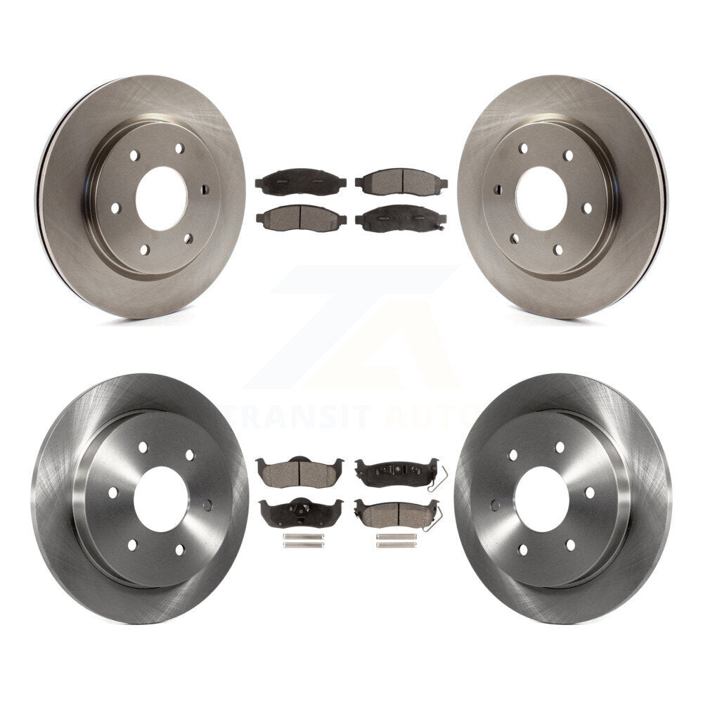 Kit de rotor de frein avant et arrière et plaquettes en céramique, pour Nissan TITAN INFINITI QX56 Armad