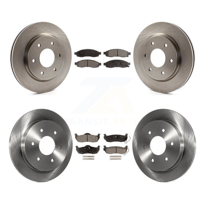 Kit de rotor de frein avant et arrière et plaquettes en céramique, pour Nissan TITAN INFINITI QX56 Armad