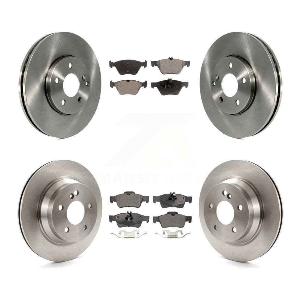Kit de plaquettes en céramique pour disques de frein avant et arrière, pour Mercedes-Benz E320 avec Roto ventilé