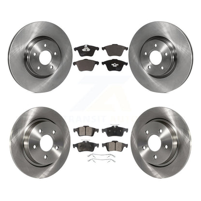 Kit de rotors de frein à disque avant et arrière et plaquettes en céramique, pour Volvo S40 V50 C70