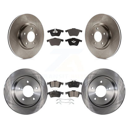 Kit de rotors de frein à disque avant et arrière et plaquettes en céramique pour Mazda 3 K8T-101422