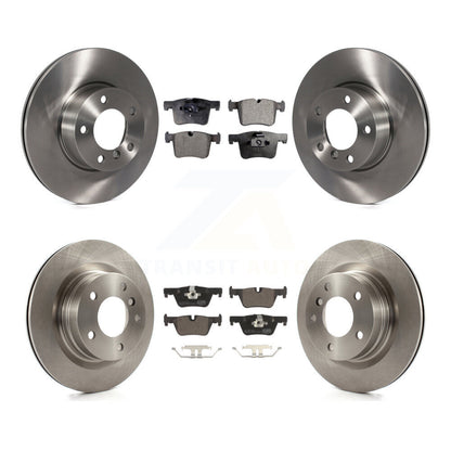 Kit de rotors de frein à disque avant et arrière et plaquettes en céramique pour BMW 320i 328d K8T-101467