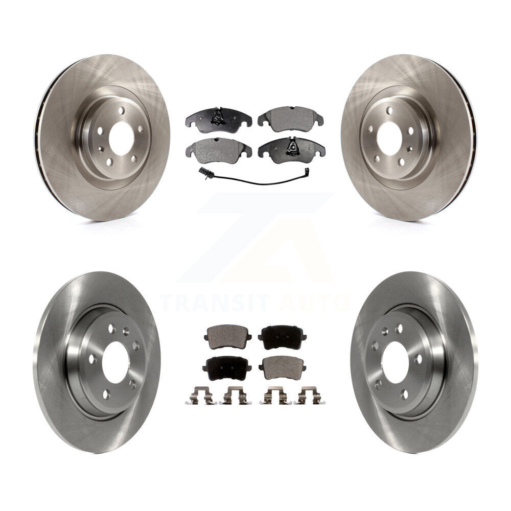 Kit de rotors de frein à disque avant et arrière et plaquettes en céramique pour Audi Q5 K8T-101481