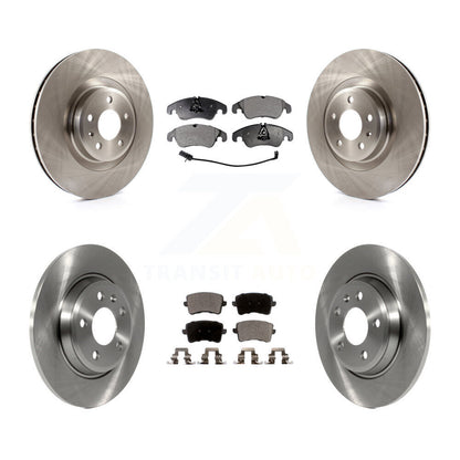 Kit de rotors de frein à disque avant et arrière et plaquettes en céramique pour Audi Q5 K8T-101481