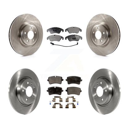 Kit de disques de frein à disque avant et arrière et plaquettes en céramique pour Audi A6 K8T-101482