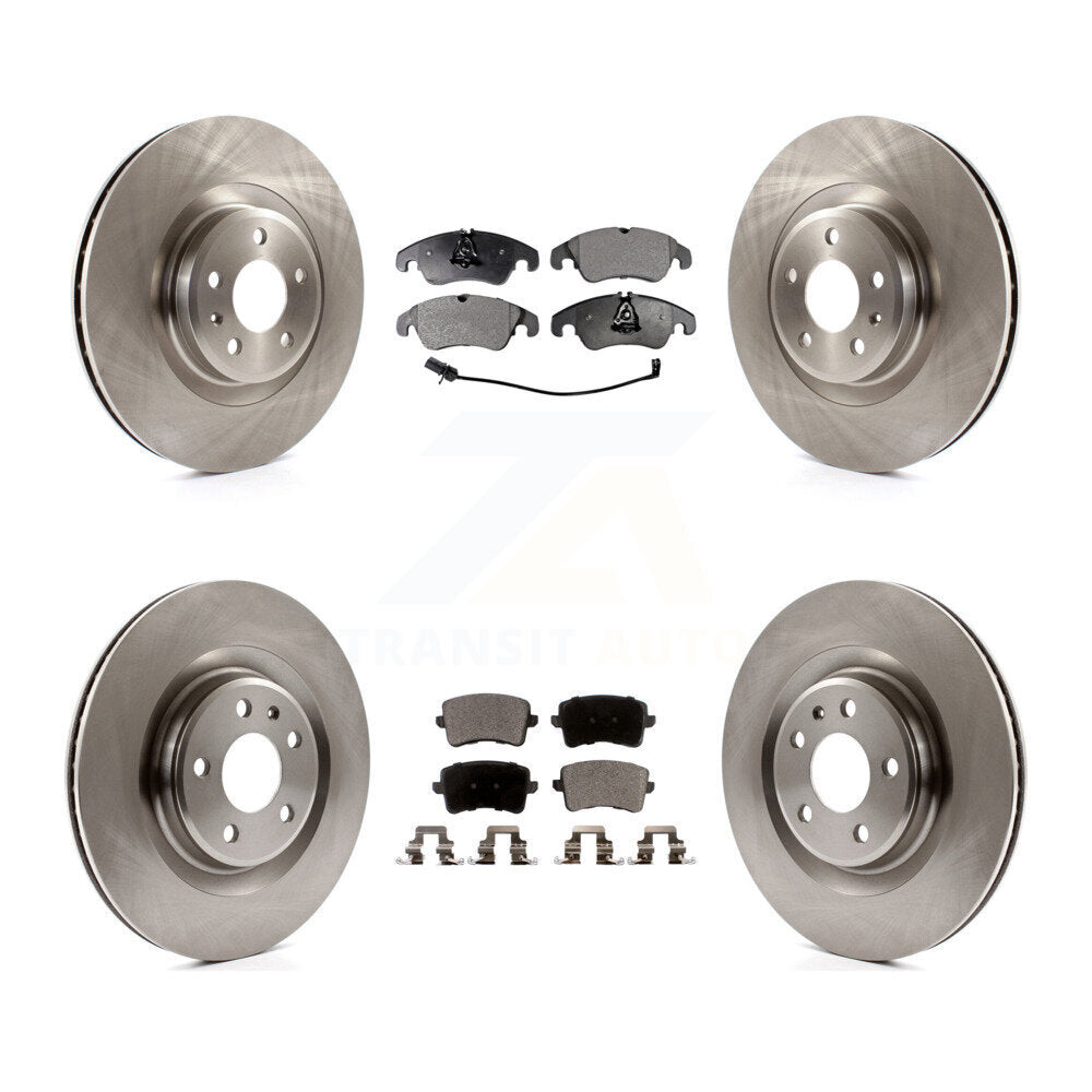 Kit de disques de frein à disque avant et arrière et plaquettes en céramique, pour Audi Q5 S4 S5 K8T-101484
