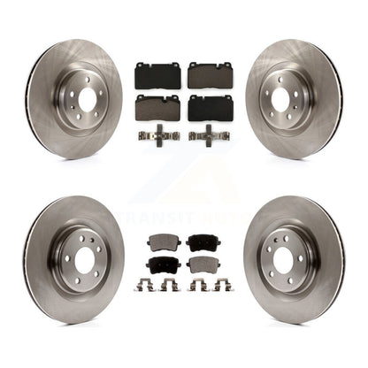 Kit de rotors de frein à disque avant et arrière et plaquettes en céramique pour Audi Q5 K8T-101486