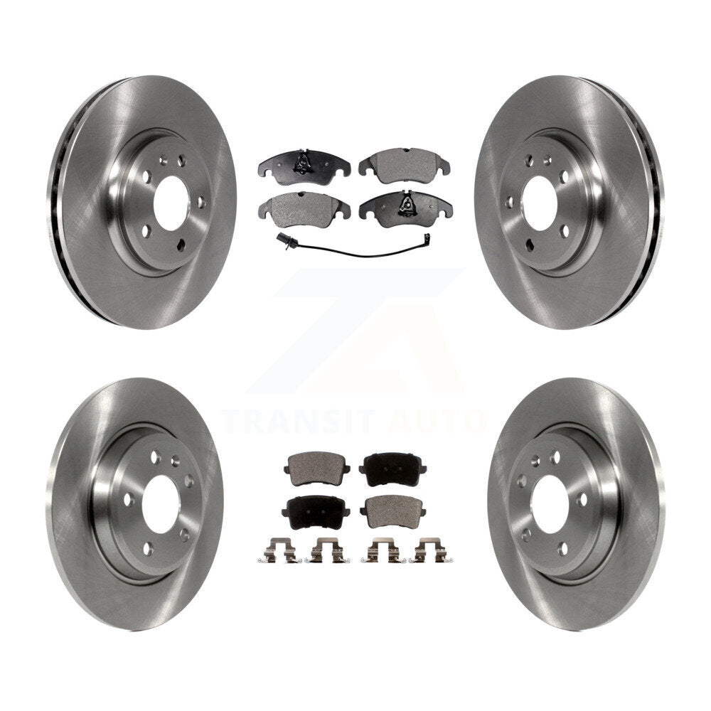 Kit de rotors de frein à disque avant et arrière et plaquettes en céramique, pour Audi Q5 A4 Quattro A5