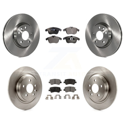 Kit de rotors de frein à disque avant et arrière et plaquettes en céramique pour Volvo S60 K8T-101497