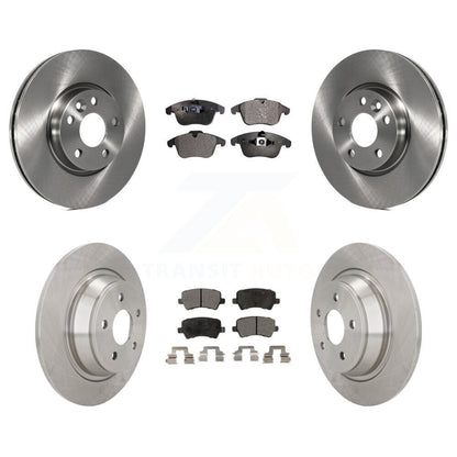 Kit de rotor de frein avant et arrière et plaquettes en céramique pour Land Rover Range Evoqu 2012-2015
