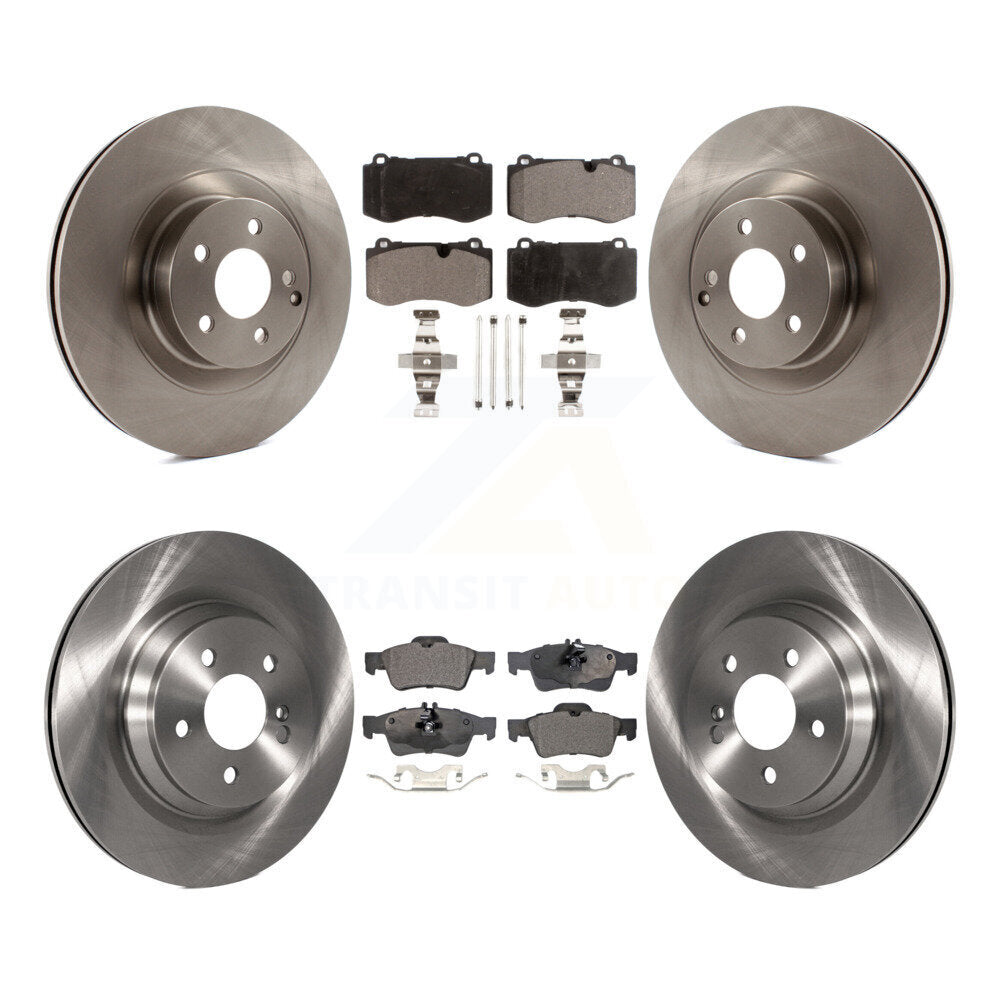 Kit de rotors de frein avant et arrière et plaquettes en céramique, pour Mercedes-Benz S550 S450 SL550 S35