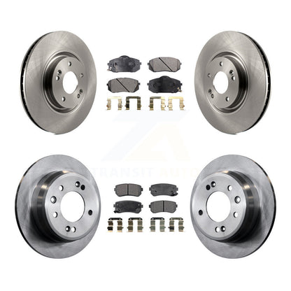 Kit de rotors de frein à disque avant et arrière et plaquettes en céramique pour Hyundai Tucson K8T-101533
